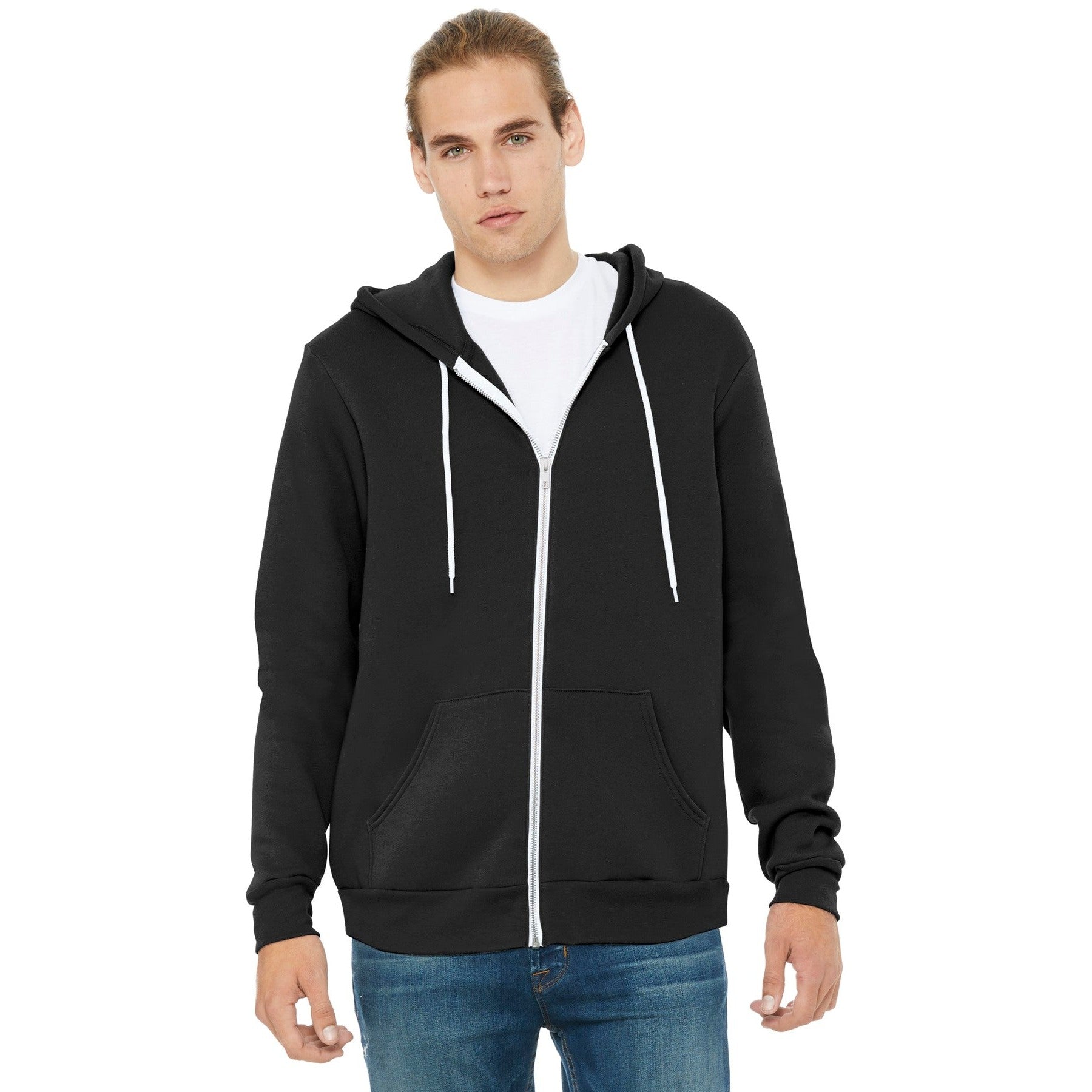 Bella + Canvas-BELLA+CANVAS ® Unisex Sponge Fleece Full-Zip Hoodie. BC3739-MedTech-5